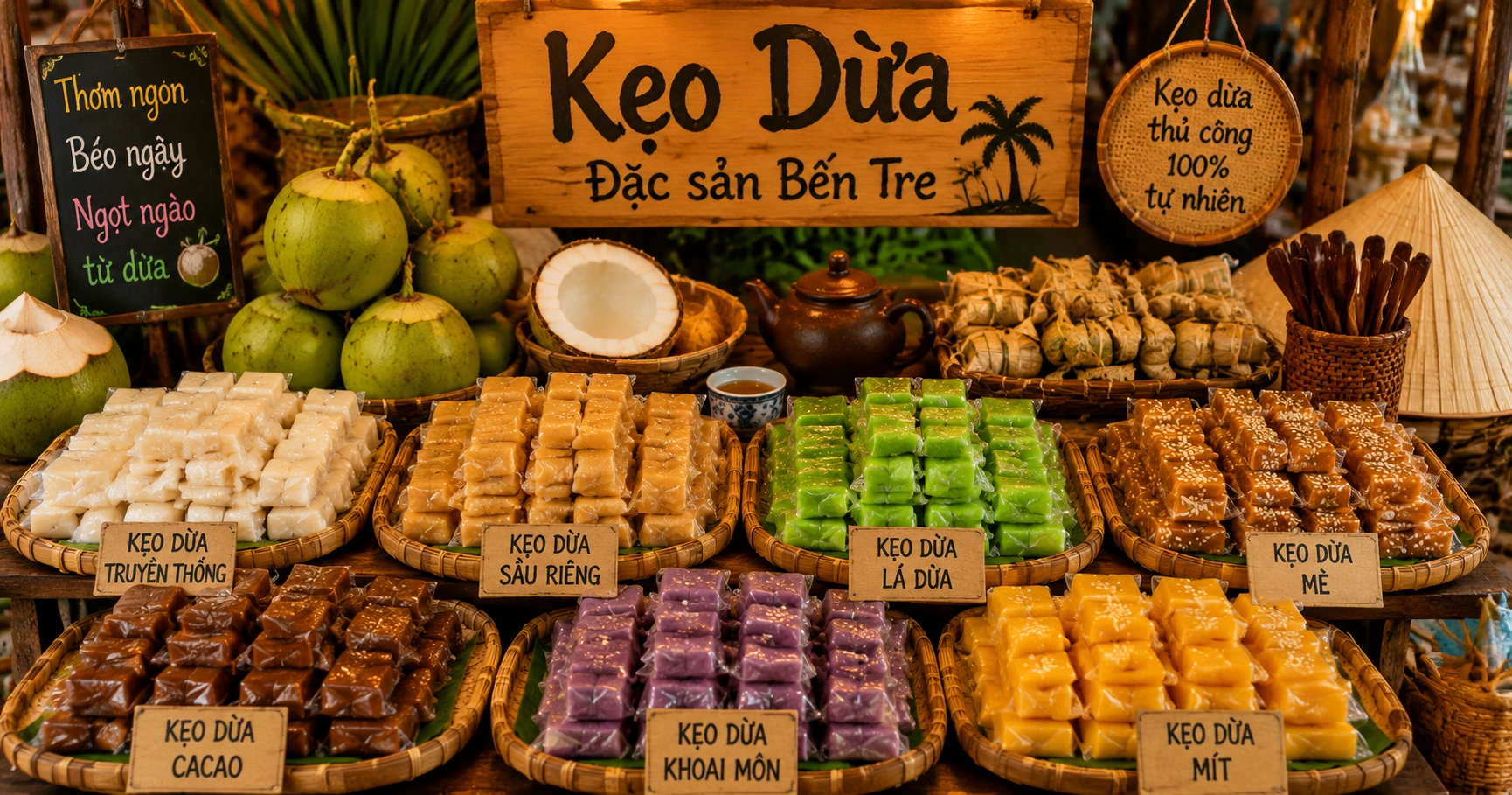 Khám Phá Về kẹo dừa: Đặc Sản Ngọt Ngào của Việt Nam - image 2